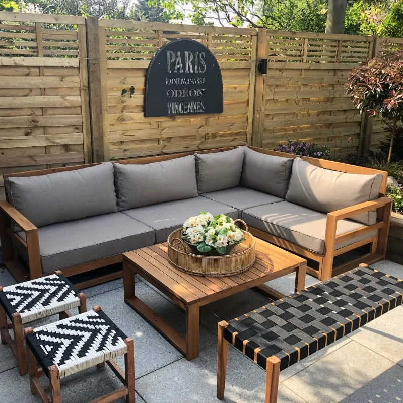 Beech Outdoor Set - collection Beech furniture